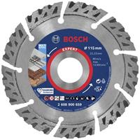 Bosch 2608900659 EXPERT multi-materiaal diamantslijpschijven, 115 x 22,23 x 2,2 x 12 mm Diameter 115 mm 1 stuk(s)