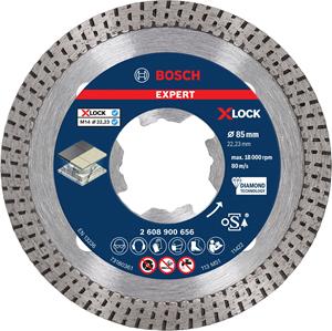 Bosch 2608900656 EXPERT HardCeramic X-LOCK diamantslijpschijven, 85 x 22,23 x 1,6 x 7 mm Diameter 85 mm 1 stuk(s)