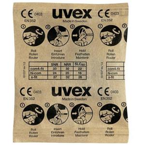 Uvex 2112087 Uvex x-fit Oordoppen 37 dB Eenmalig gebruik 100 paar