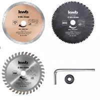 Einhell Sägeblatt-Set 85x10mm 6-teilig