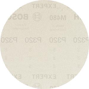Bosch EXPERT M480 2608900687 Schuurnet voor excentrische schuurmachine Ongeperforeerd Korrelgrootte 320 (Ø) 125 mm 50 stuk(s)