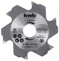 Einhell Biscuit Jointer Accessory Milling blade 100x22x3.8mm 6T.