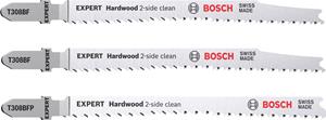 Bosch 2608900549 EXPERT „Hardwood 2-side clean” decoupeerzaagbladset, 2-delig, T308BF/BFP 3 stuk(s)