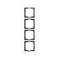 Busch-Jaeger 4fach Rahmen Rahmen Carat 2CKA001754A4445