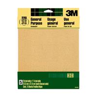 3M ™ schuurpapier aluminiumoxide 9000NA 22,9x27,9cm 5st/pak