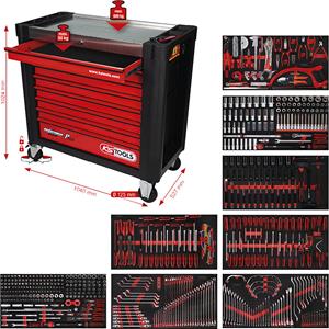 kstools KS Tools Performanceplus Werkstattwagen-Satz P25