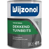 Wijzonol dekkend tuinbeits 9128 egaalgrijs