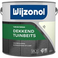 Wijzonol dekkend tuinbeits RAL 9001