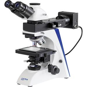 Kern OKO 178 Metallurgische microscoop Trinoculair 1000 x Opvallend licht, Doorvallend licht