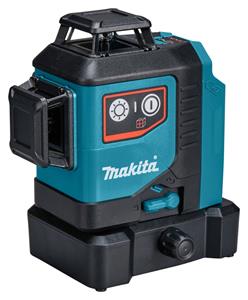 Makita SK700D 12V Max Kruislijn Laser Rood 3x360° Body in Doos met Tas