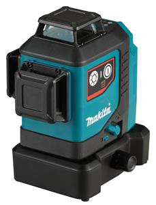 Makita SK700DX 12V Max Kruislijn Laser Rood 3x360°met 1x2,0Ah Accu in Doos met Tas