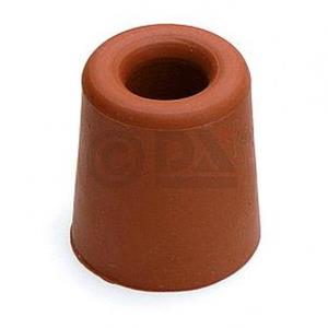 3x Deurbuffer / Deurstopper Terracotta Bruin Rubber 35 X 30 Mm - Deurstop