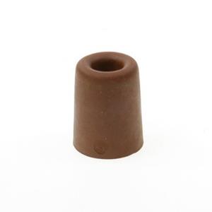 3x Deurbuffer / Deurstopper Terracotta Bruin Rubber 50 X 30 Mm - Deurstop