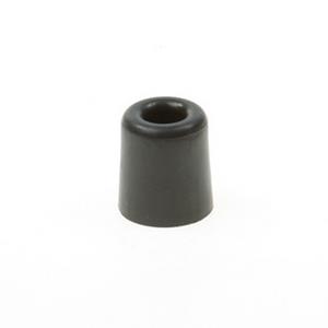 2x Deurbuffer / Deurstopper Zwart Rubber 50 X 30 Mm - Deurstop