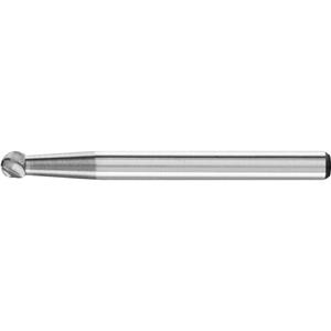 PFERD 21211095 Frässtift Kugel Länge 33mm Produktabmessung, Ø 3mm Arbeits-Länge 2mm Schaftdurchm