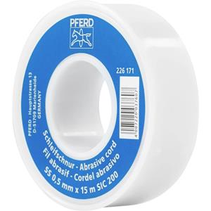 PFERD SS 0,5mm x 15m SiC 200 45019001 Schuurpapierrol Korrelgrootte 200 (Ø x l) 0.5 mm x 15 m 1 stuk(s)