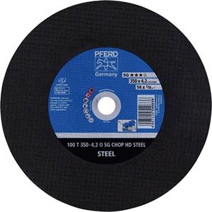 PFERD 100 T 350-4,2 O SG CHOP HD STEEL/25,4 66323613 Doorslijpschijf recht 350 mm 25.4 mm 10 stuk(s)