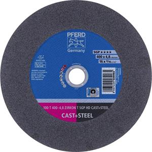 PFERD 100 T 400-4,8 ZIRKON T SGP HD CAST+STEEL/40,0 66323235 Doorslijpschijf recht 400 mm 40 mm 10 stuk(s)
