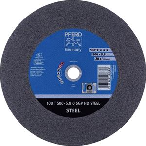 PFERD 100 T 500-5,8 N SGP HD STEEL/40,0 66325205 Doorslijpschijf recht 500 mm 40 mm 5 stuk(s)