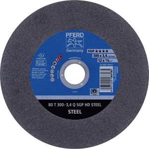 PFERD 80 T 300-3,4 Q SGP HD STEEL/25,4 66323025 Doorslijpschijf recht 300 mm 25.4 mm 20 stuk(s)