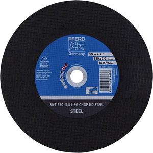 PFERD 80 T 350-3,0 L SG CHOP HD STEEL/25,4 66323580 Doorslijpschijf recht 350 mm 25.4 mm 10 stuk(s)