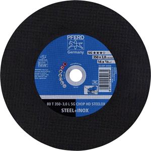 PFERD 80 T 350-3,0L SG CHOP HD STEELOX/25,4 66323582 Trennscheibe gerade 350mm 25.4mm 10St.