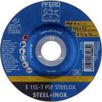 PFERD - Schruppscheibe PSF STEELOX 115 x 7mm gekröpft