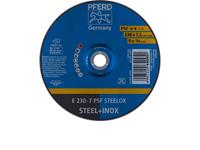 PFERD 62023640 E 230-7 PSF STEELOX Afbraamschijf gebogen Diameter 230 mm Boordiameter 22.23 mm RVS, Staal 10 stuk(s)