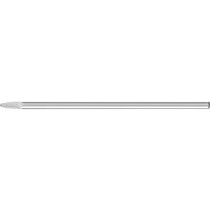 PFERD 21217557 Frässtift Rundbogen Länge 75mm Produktabmessung, Ø 3mm Arbeits-Länge 7mm Schaftdu