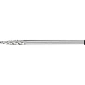 PFERD 21218135 Frässtift Rundbogen Länge 43mm Produktabmessung, Ø 3mm Arbeits-Länge 13mm Schaftd