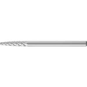 PFERD 21218184 Frässtift Rundbogen Länge 43mm Produktabmessung, Ø 3mm Arbeits-Länge 13mm Schaftd