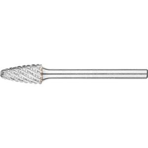 PFERD 21230084 Frässtift Rundbogen Länge 43mm Produktabmessung, Ø 6mm Arbeits-Länge 13mm Schaftd