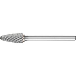 PFERD 21230043 Frässtift Rundbogen Länge 43mm Produktabmessung, Ø 6mm Arbeits-Länge 13mm Schaftd
