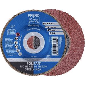 PFERD 67706115 Fächerschleifscheibe Durchmesser 115mm 10St.