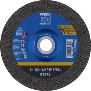 PFERD EH 180-3,0 PSF STEEL 61723222 Doorslijpschijf gebogen 180 mm 22.23 mm 25 stuk(s)