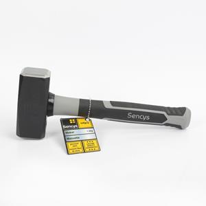 Sencys moker glasvezel 1,5kg grijs