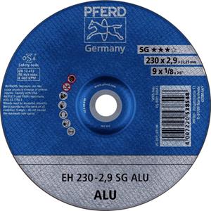 PFERD EH 230-2,9 SG ALU 61324323 Doorslijpschijf gebogen 230 mm 22.23 mm 25 stuk(s)