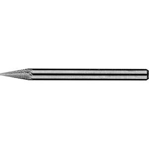 PFERD 21214073 Freesstift Kegel Lengte 37 mm Afmeting, Ø 3 mm Werklengte 7 mm Schachtdiameter 3 mm
