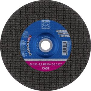 PFERD EH 230-3,2 ZIRKON SG CAST 69120642 Doorslijpschijf gebogen 230 mm 22.23 mm 25 stuk(s)