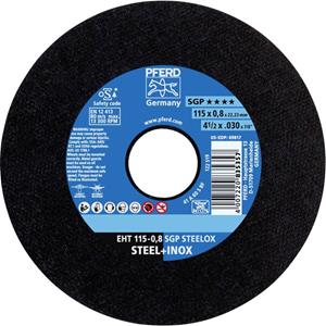 PFERD EHT 115-0,8 SGP STEELOX 61340394 Doorslijpschijf recht 115 mm 22.23 mm 25 stuk(s)