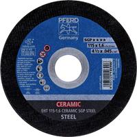 PFERD EHT 115-1,6 CERAMIC SGP STEEL 61301516 Trennscheibe gerade 115mm 22.23mm 25St.