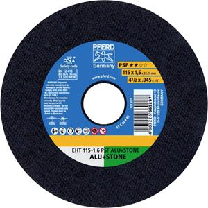 PFERD EHT 115-1,6 PSF ALU+STONE 61818021 Trennscheibe gerade 115mm 22.23mm 25St.