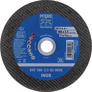 PFERD EHT 180-2,5 SG INOX 61326423 Doorslijpschijf recht 180 mm 22.23 mm 25 stuk(s)