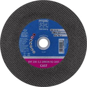 PFERD EHT 230-3,2 ZIRKON SG CAST 61110000 Doorslijpschijf recht 230 mm 22.23 mm 25 stuk(s)