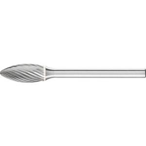 PFERD 21203653 Frässtift Flamme Länge 43mm Produktabmessung, Ø 6mm Arbeits-Länge 13mm Schaftdurc