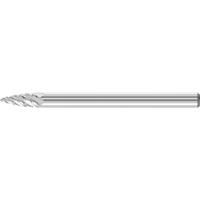 PFERD 21222584 Frässtift Spitzbogen Länge 37mm Produktabmessung, Ø 3mm Arbeits-Länge 7mm Schaftd