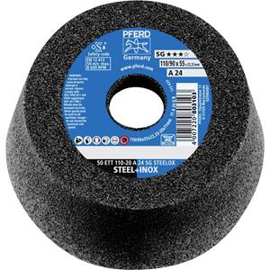 PFERD 63418224 Schleiftopf 50 ETT 110-20A 24 SG STEELOX Ø 110mm 2St.