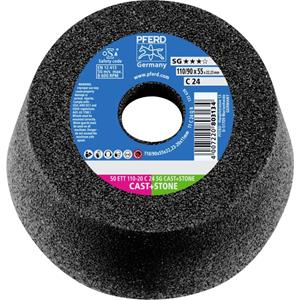PFERD 63518224 Schleiftopf 50 ETT 110-20 C 24 SG CAST+STONE Ø 110mm 2St.