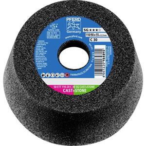 PFERD 63538222 Schleiftopf 50 ETT 110-20 C 30 SG CAST+STONE Ø 110mm 2St.