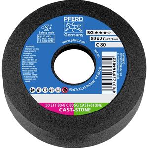 PFERD 63588122 Schleiftopf 50 ETT 80-8 C 80 SG CAST+STONE Ø 80mm 5St.